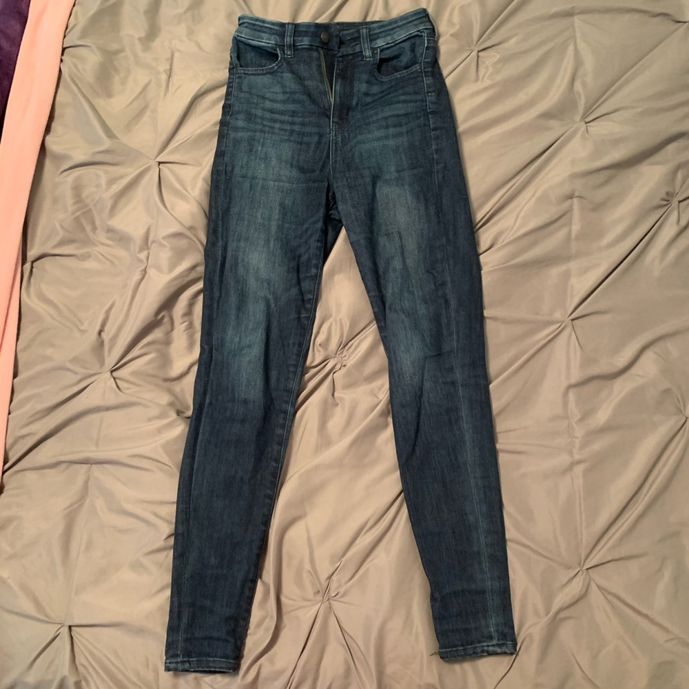 Dark wash jeans